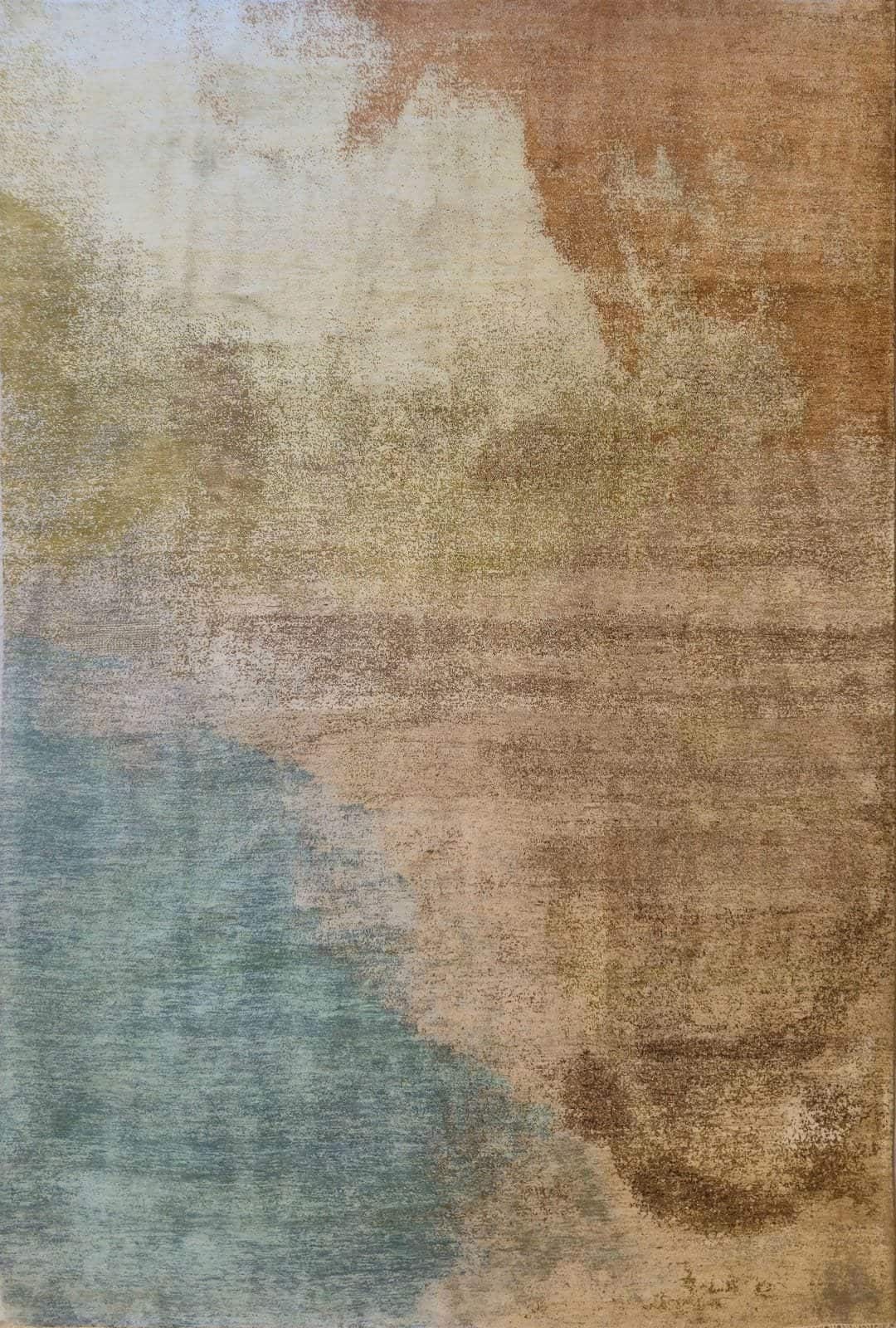 INDIAN AVANT-GARDE SEASIDE HANDMADE CARPET