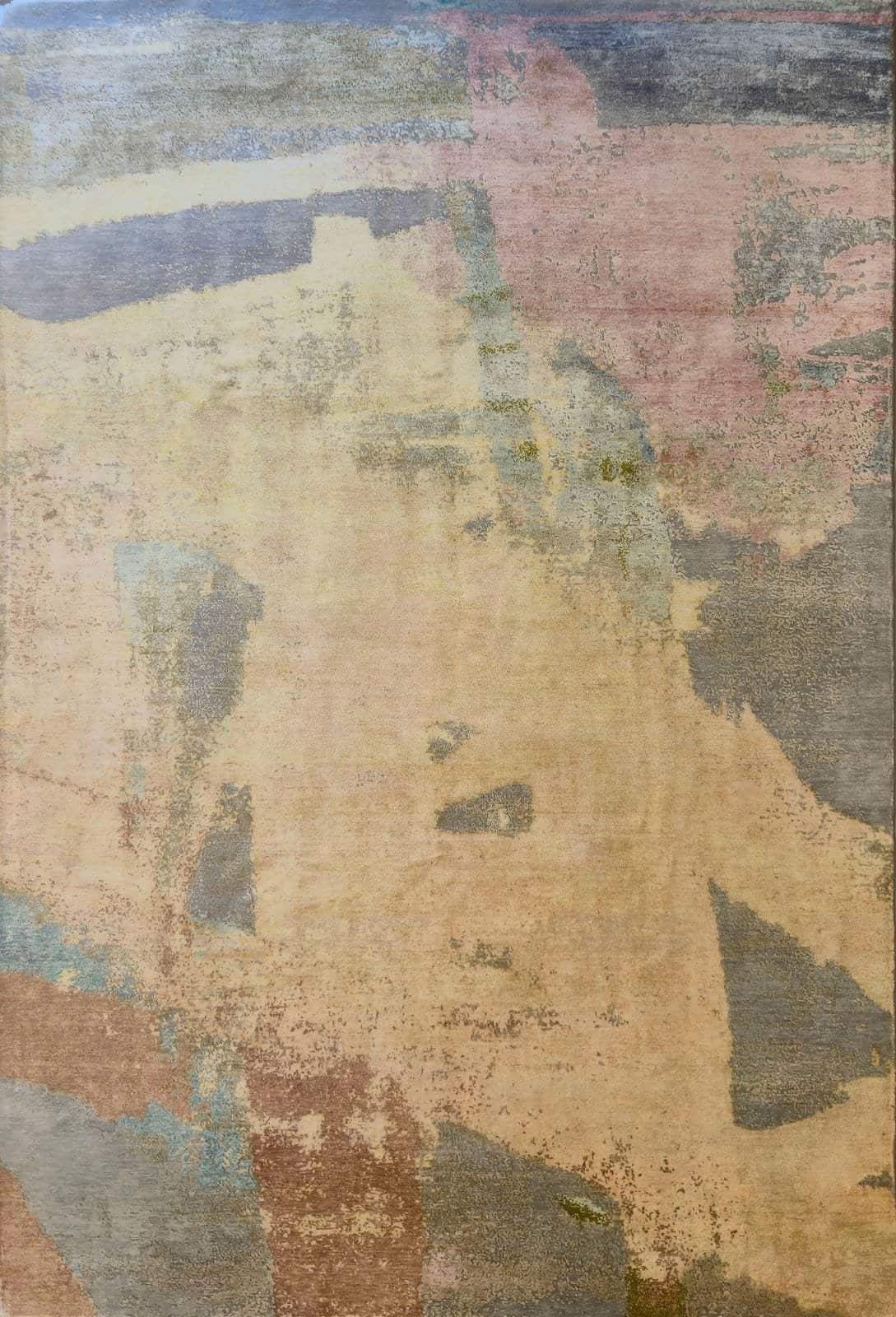 INDIAN AVANT-GARDE SUNBEAM HANDMADE CARPET