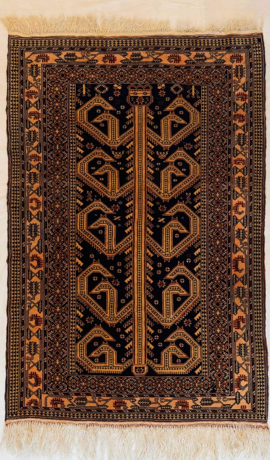IRANIAN BALOUCH HANDMADE WOOL CARPET