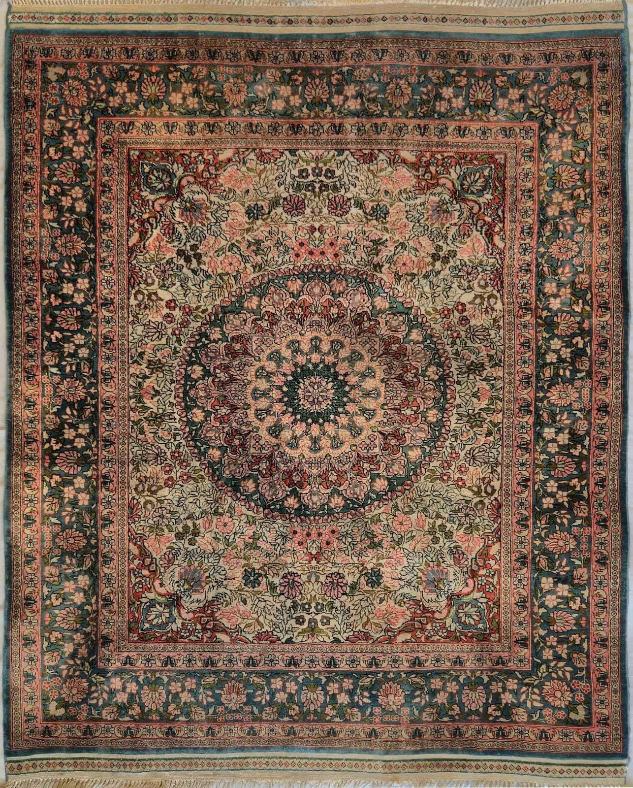 CHINESE SILK HANDMADE CARPET