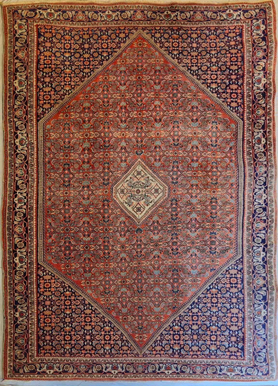 IRANIAN BIDJAR HANDMADE WOOL CARPET