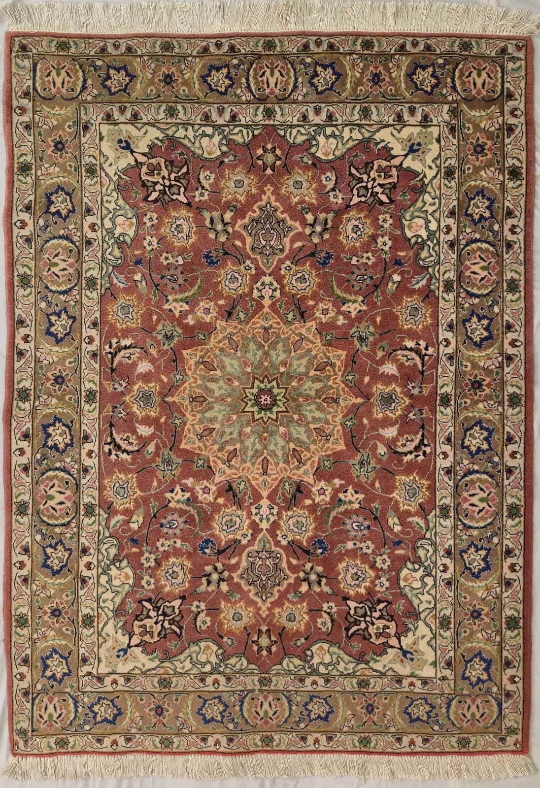 IRANIAN TABRIZ HANDMADE WOOL CARPET