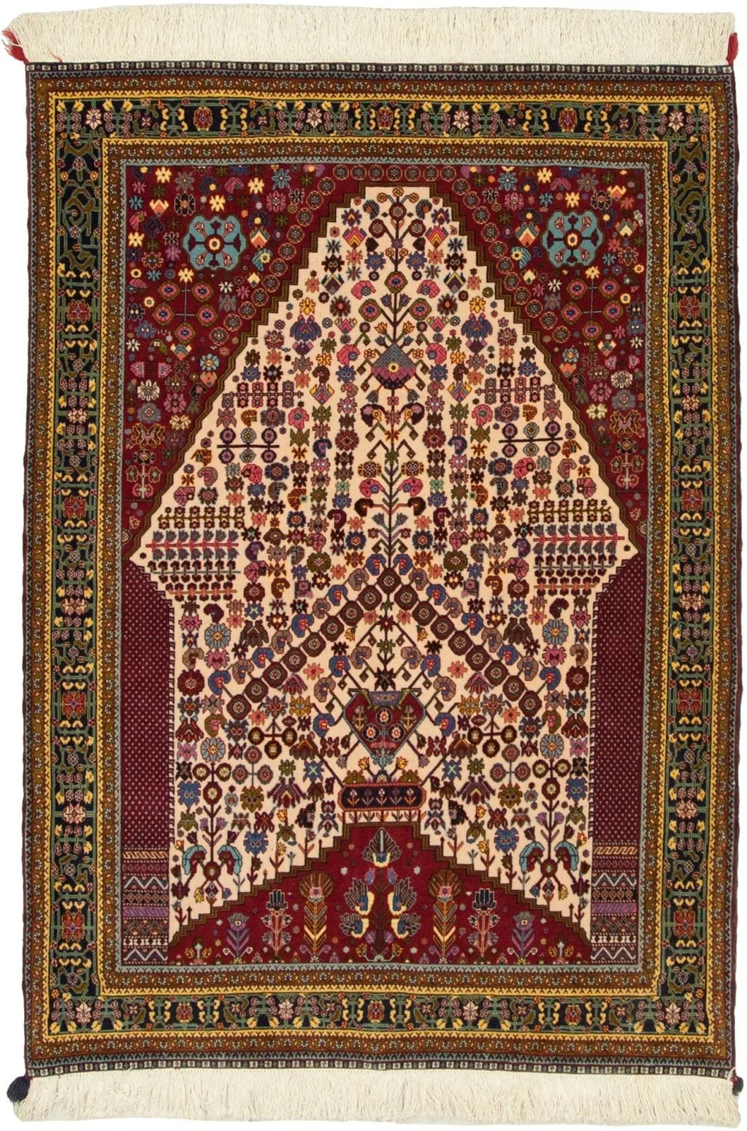 IRANIAN QASHQAI HANDMADE WOOL CARPET