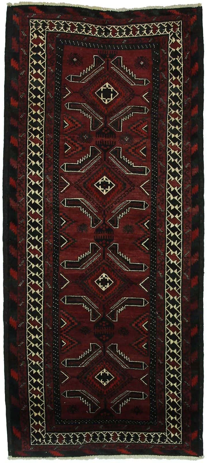IRANIAN BALOUCH HANDMADE WOOL CARPET