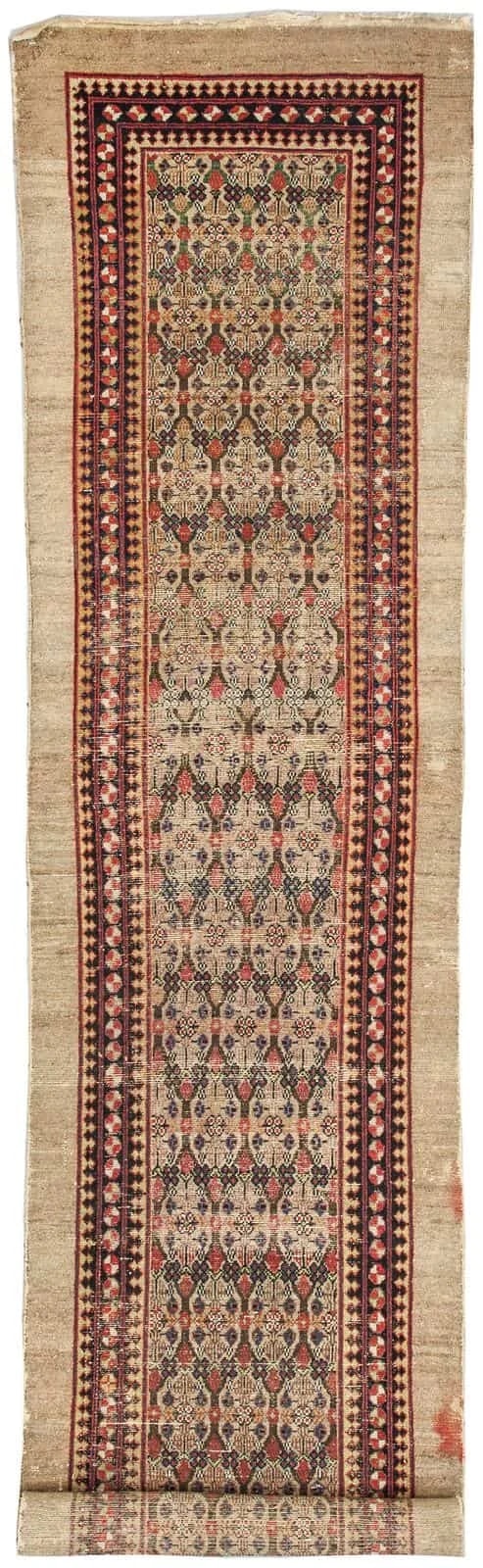 ANTIQUE IRANIAN SARAB HANDMADE WOOL CARPET