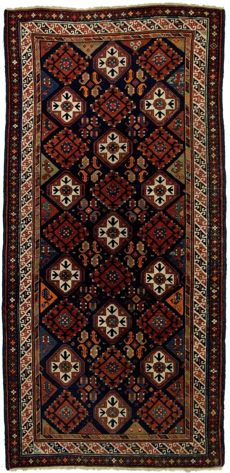 AZERBAJDZSÁN SHIRVAN DAGISTAN KÉZI CSOMÓZÁSÚ GYAPJÚ SZŐNYEG