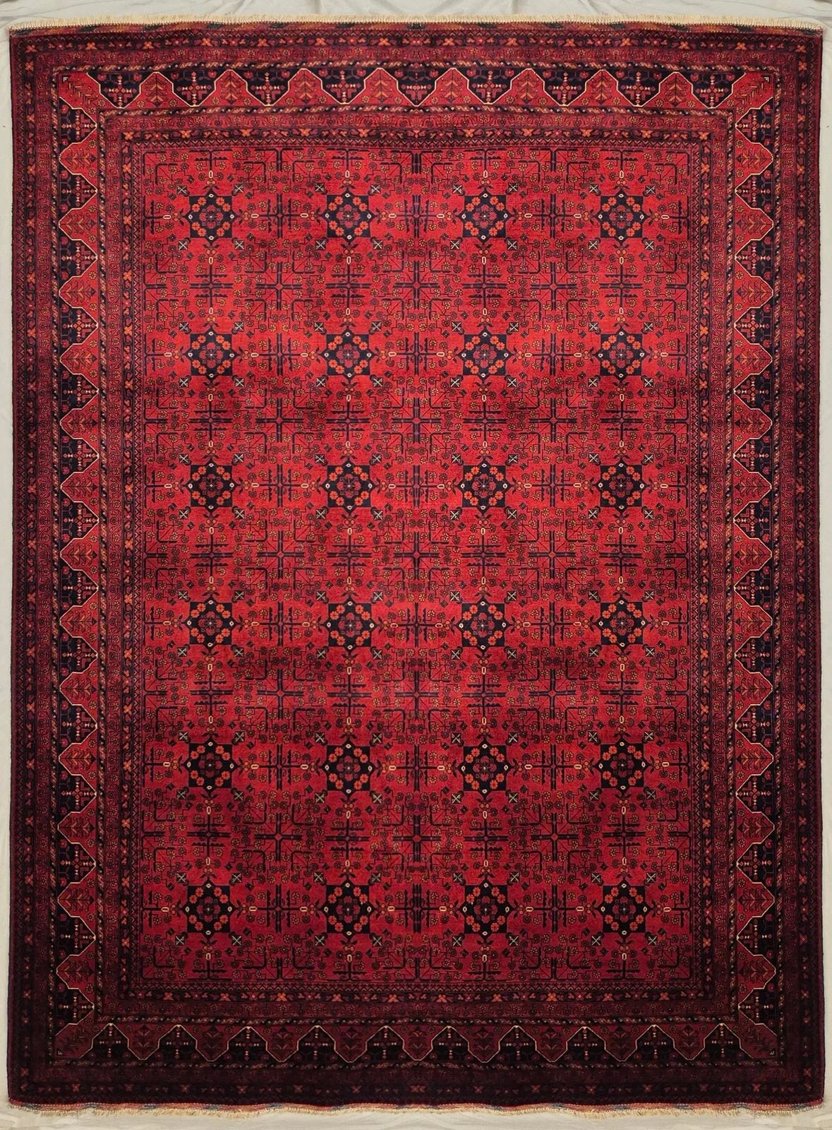AFGHAN BELJIK HANDMADE WOOL CARPET