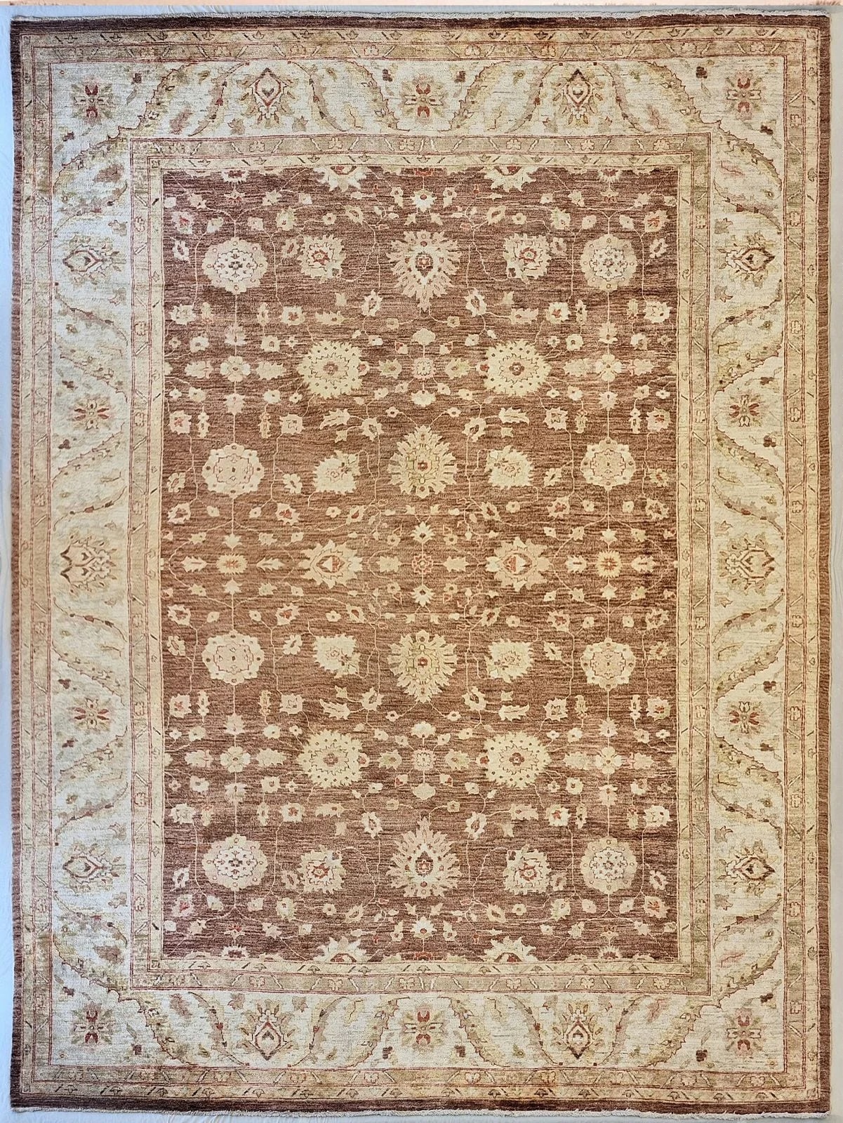 AFGHAN FARAHAN ZIEGLER HANDMADE WOOL CARPET