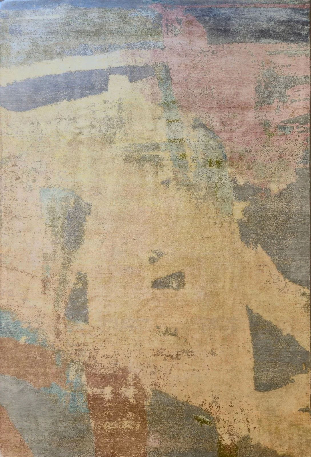 INDIAN AVANT-GARDE SUNBEAM HANDMADE CARPET