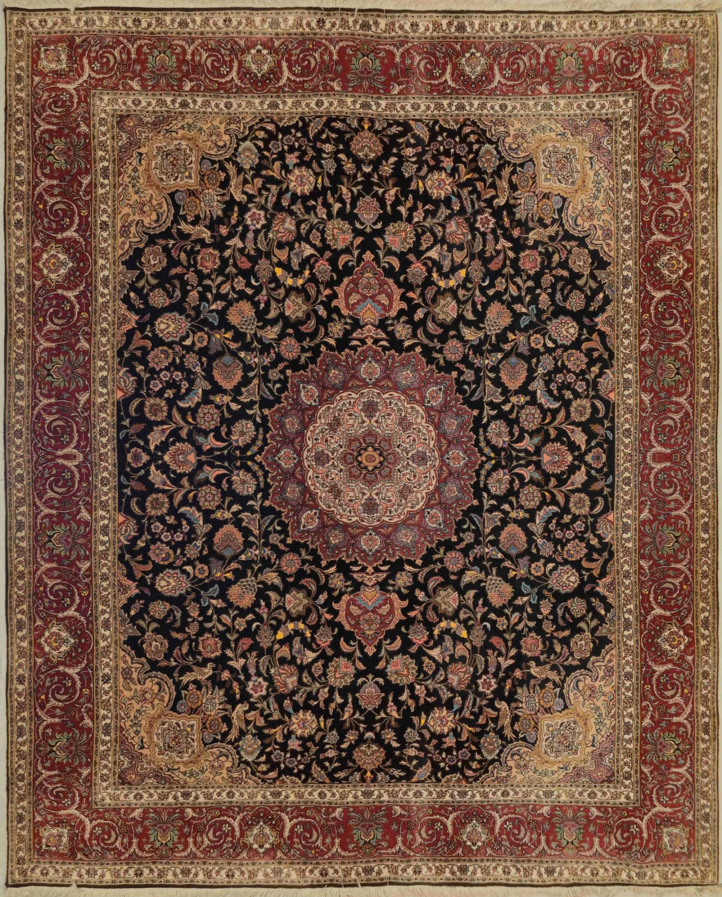 IRANIAN TABRIZ HANDMADE CARPET