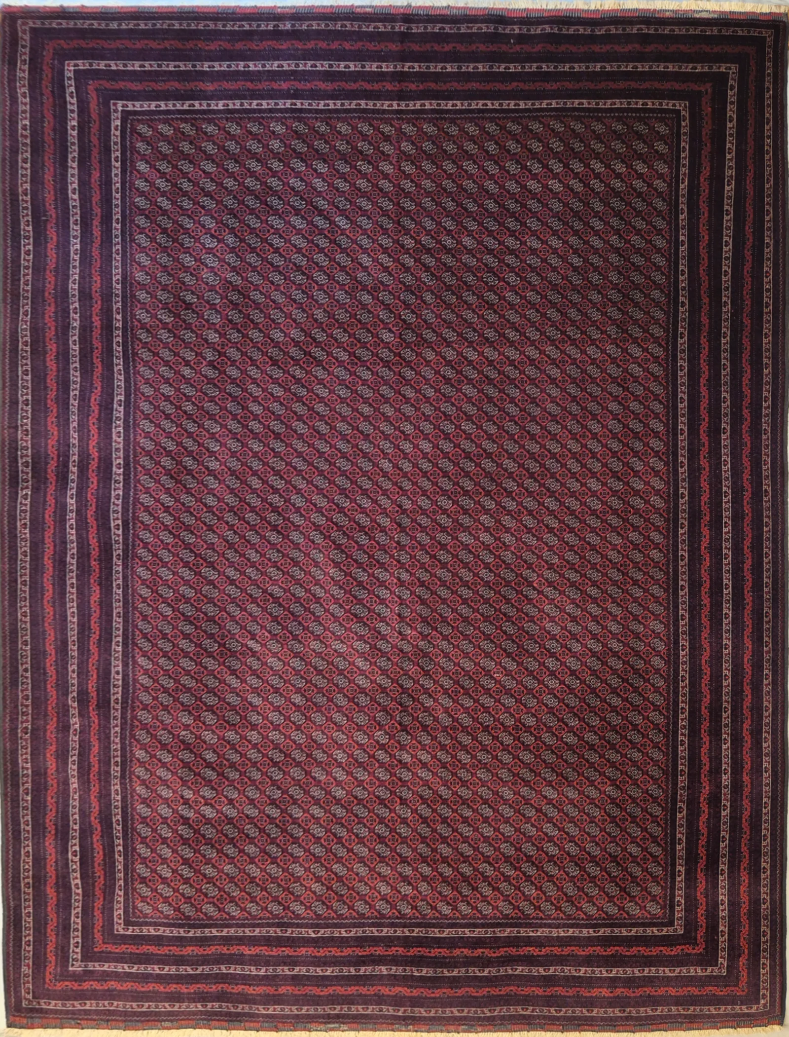 AFGHAN BELJIK HANDMADE WOOL CARPET